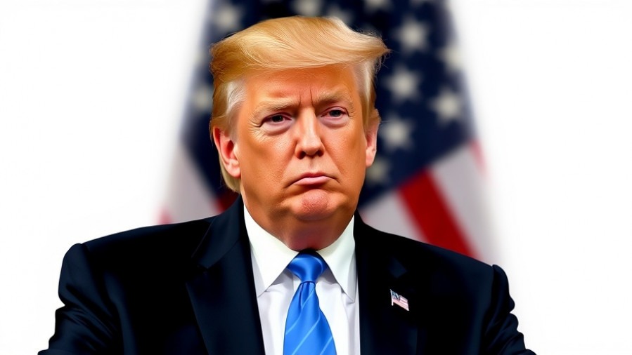 Serious Trump discussing crime control strategies and urban safety policies.