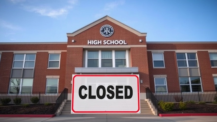 CLOSED high school in Houston, representing current Houston education news.