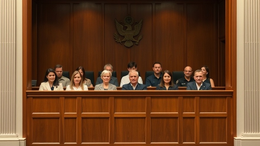 12 jurors seated in jury box during a Dallas courtroom trial.