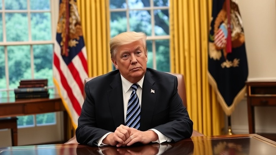 Trump in Oval Office during breaking news on US news articles today