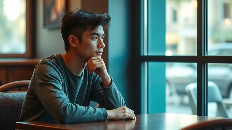 Thoughtful young adult reflecting on friendship imbalance and emotional wellness.