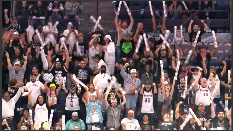 NBA playoffs highlights graphic for Dallas sports today.