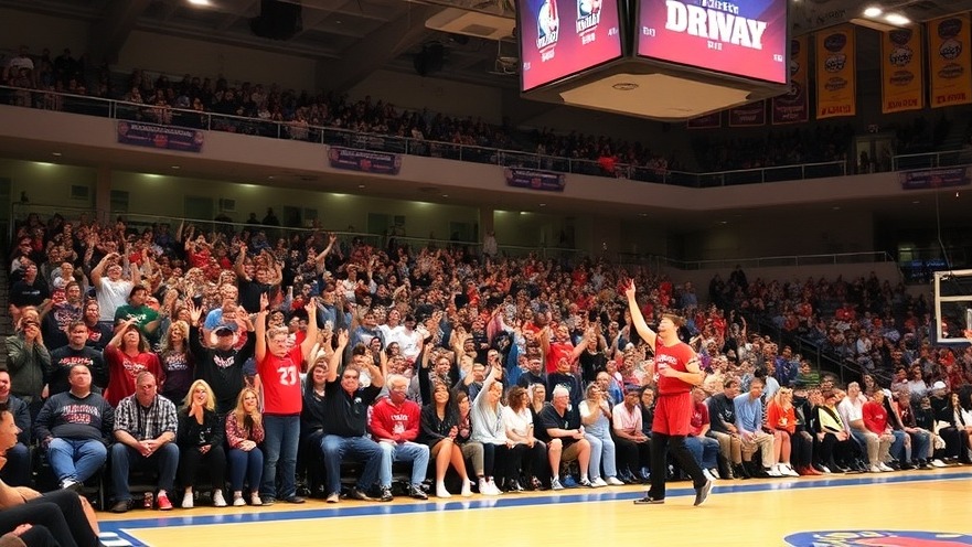 Crowds cheering in an arena during an NBA recap, showcasing basketball highlights.