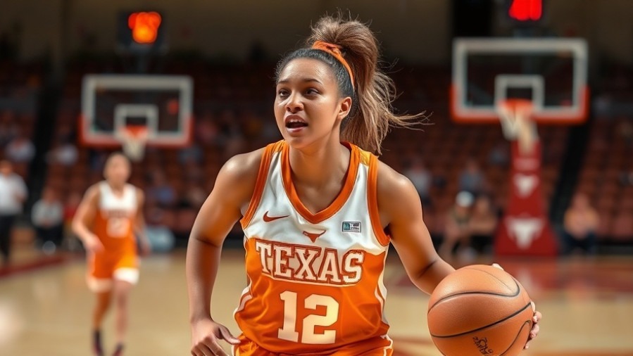 University of Texas lady Longhorns basketball player in AP Top 25 rankings.