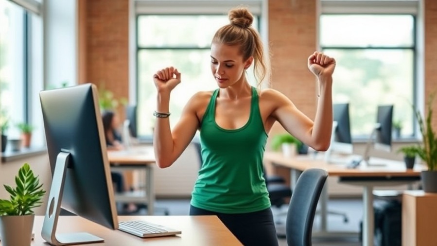 Daily wellness routines: 10 strength-building office exercises for a healthy lifestyle.