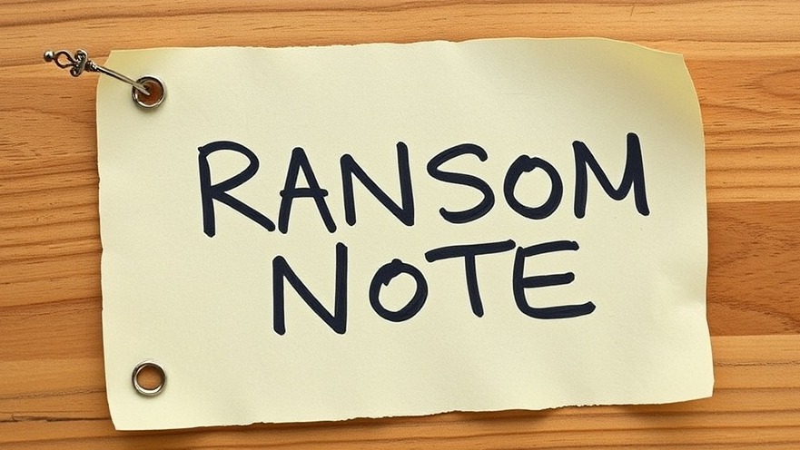 Ransom note related to the Nancy Guthrie case in Arizona investigation.