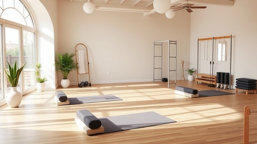 Core strength Pilates session in a modern pilates studio in Houston, showcasing wellness lifestyle trends.