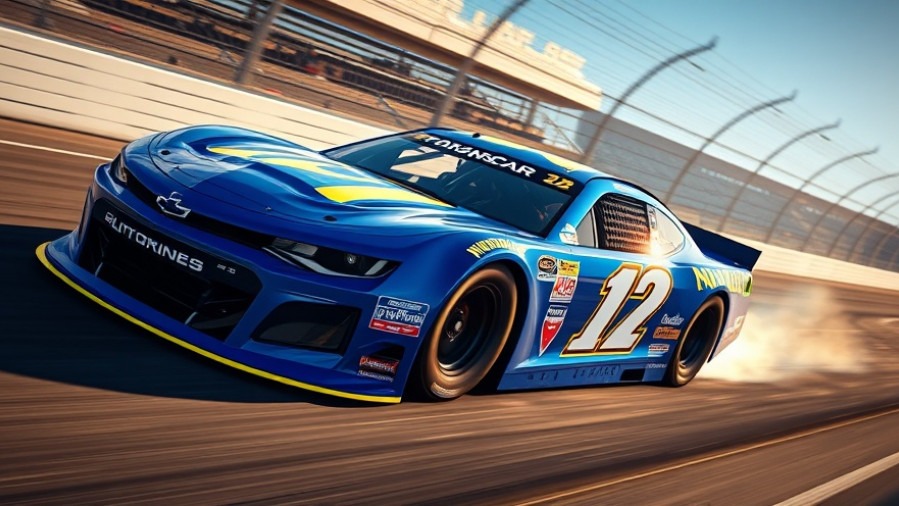 Dynamic NASCAR championship recap featuring Kyle Larson's victory at Phoenix Raceway.