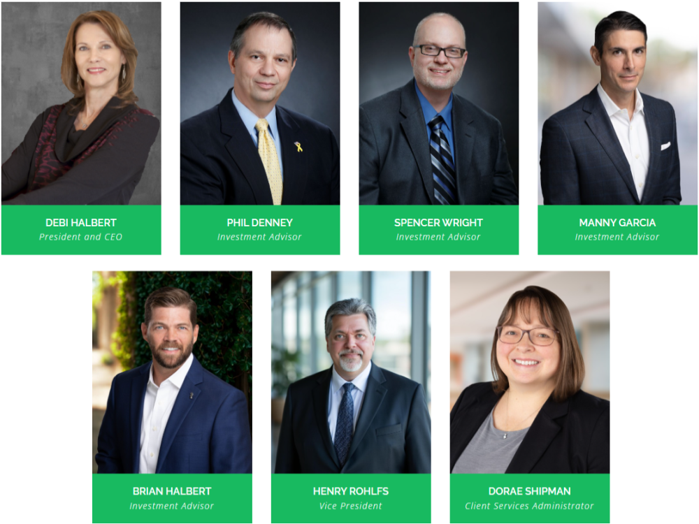 The Halbert Wealth Management team.