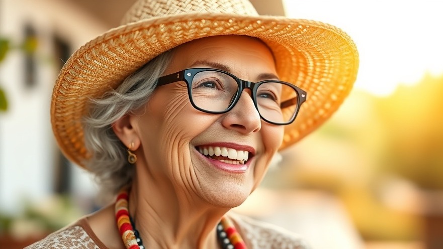Joyful woman enjoying outdoors, promoting boating safety measures under natural sunlight.