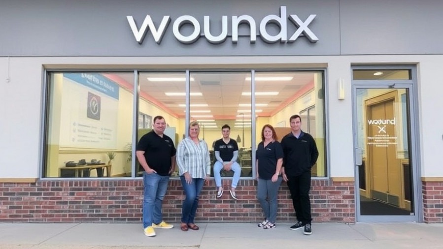 WoundX expands wound care services in Argyle for health and wellness.