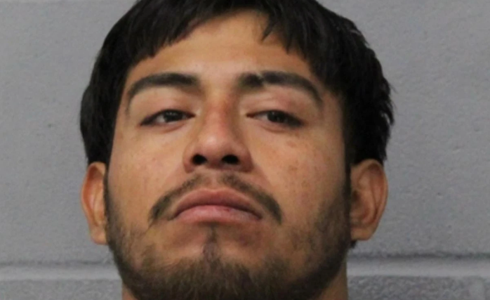 Austin crime reports: mugshots of two men in prison uniforms.