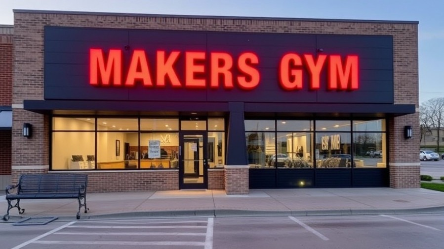 Creative coworking space 'Makers Gym' in Frisco for the local community.