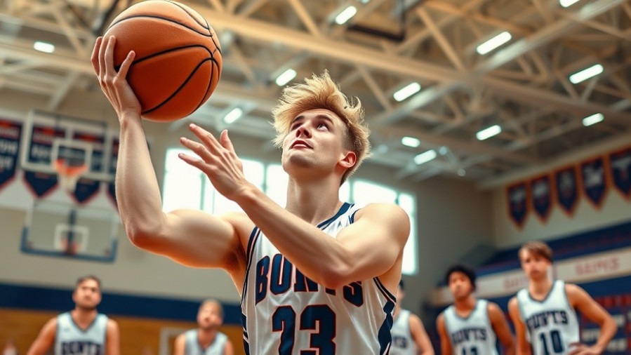 Young basketball star Cooper Flagg shooting a basket, embodying USA Basketball insights.