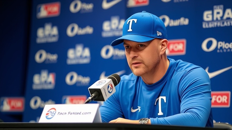 Coach discussing offensive struggles and player growth at a press conference.
