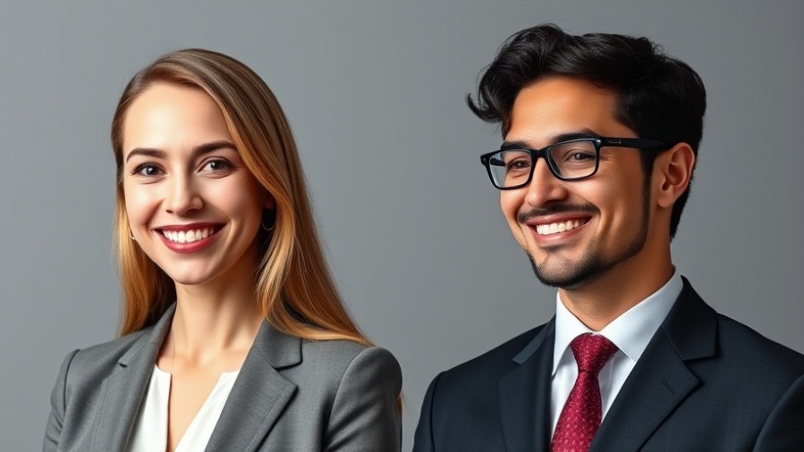 Christian Menefee and Amanda Edwards smiling in professional portraits for Houston District 18.