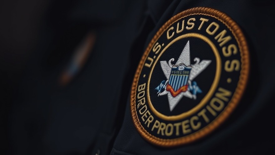 U.S. Customs and Border Protection patch, Anadith Danay Reyes Alvarez immigration case context.