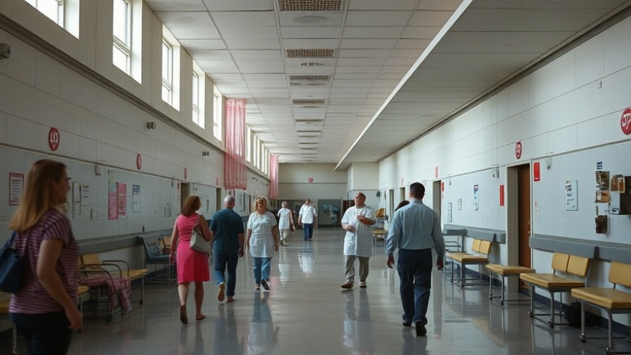 Patients engaging in holistic wellness activities in a state psychiatric hospital.