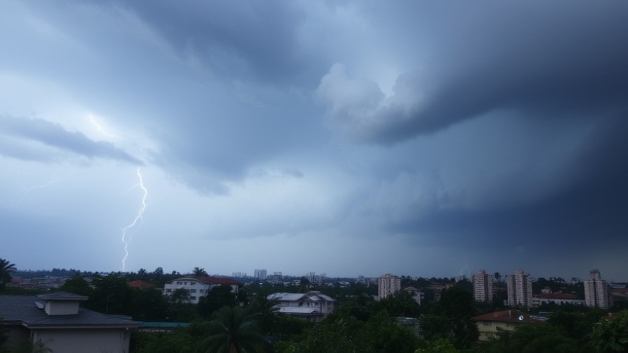 Stormy weather in San Antonio with weather alerts and forecast updates.