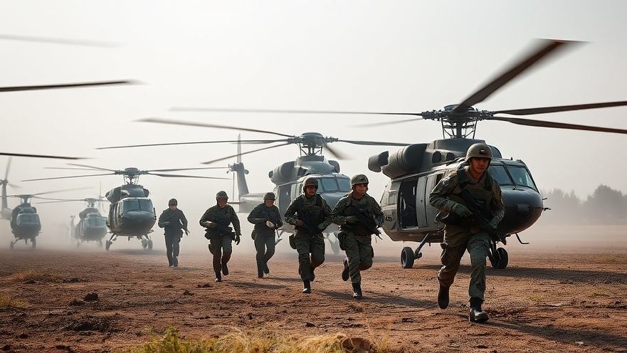 US soldiers from helicopters in Iran rescue mission showcasing military strategy.