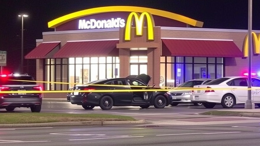 Dallas breaking news: car crashes into Kaufman McDonald's, injuring four.