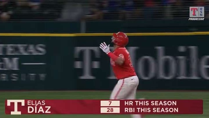 Elias Díaz hits a grand slam, celebration image