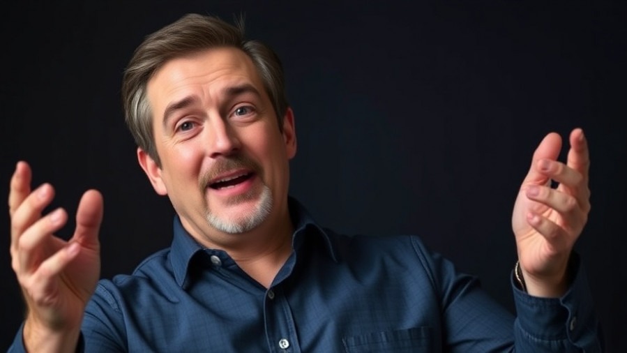 Mike Lindell passionately articulating his gubernatorial race Minnesota campaign announcement.