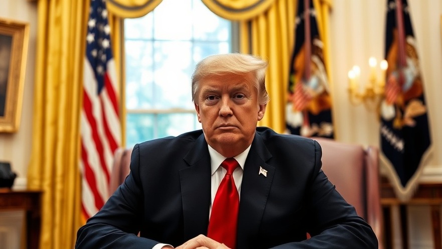 Trump in the Oval Office discussing Houston news today and business updates.