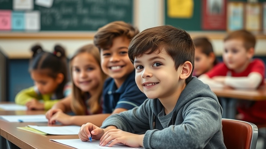 Young students engaged in learning, highlighting education reform Texas initiatives.
