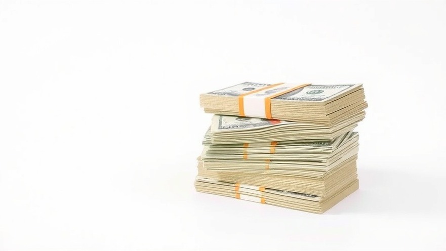 Stack of money on white background related to Austin community news