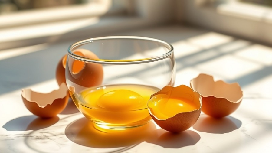 Photorealistic egg yolks showcasing healthy eating habits on a marble countertop.