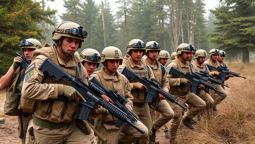 US Army troops discussing military grievances and boosting troop morale.