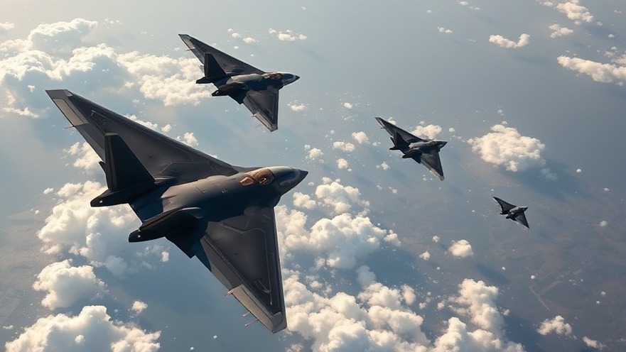 B-2 stealth bombers flying overhead, capturing breaking US news today.