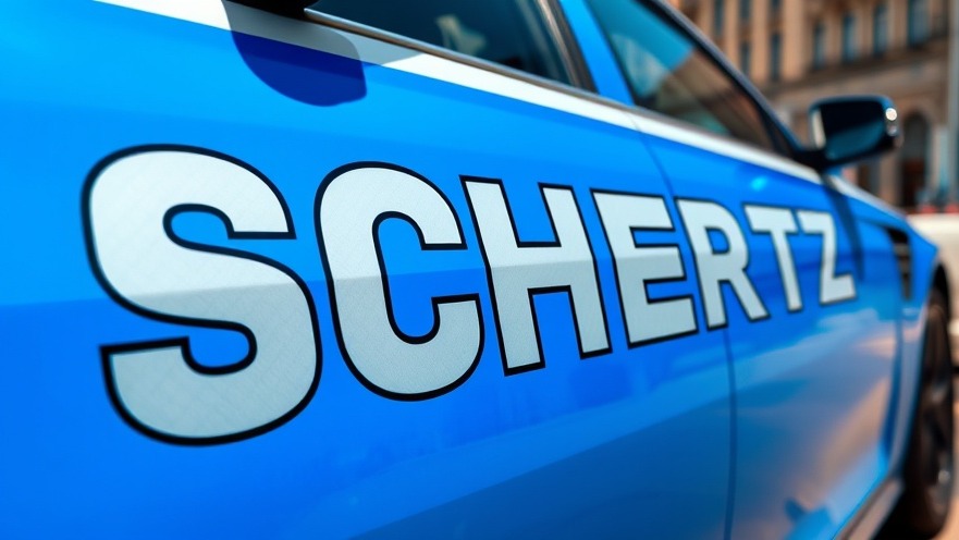 Police car door with 'SCHERTZ' lettering highlights youth violence in San Antonio.