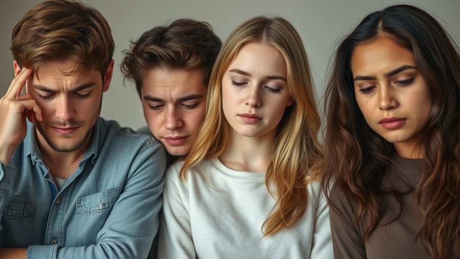 Young adults managing positive stress for better mental wellness.