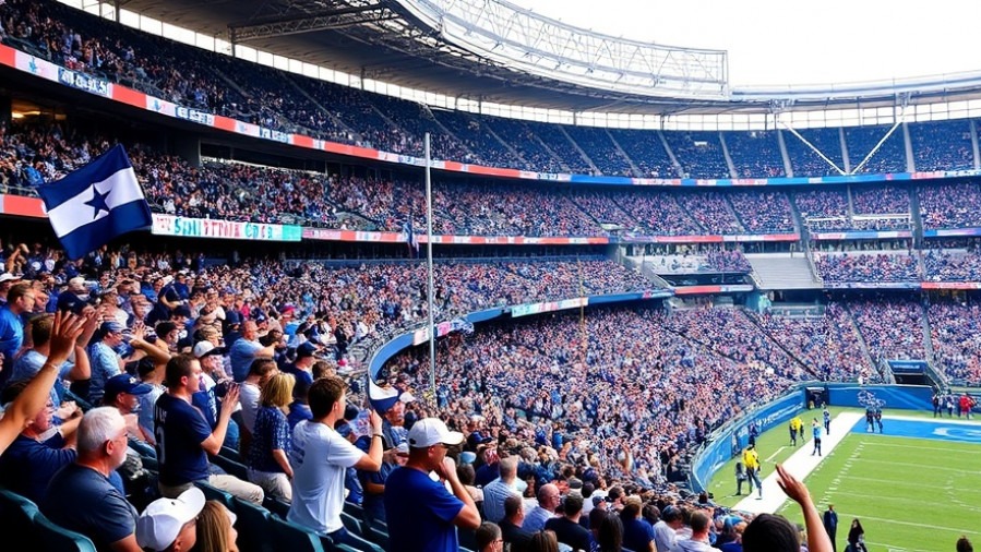 Dallas Cowboys fans cheering, capturing game highlights and key players' victory.