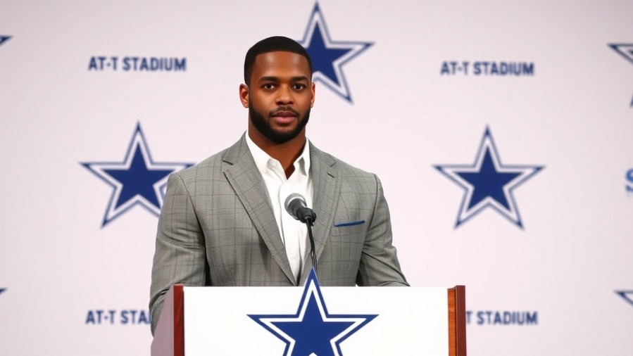 Dak Prescott at a press conference discussing NFL red zone efficiency.