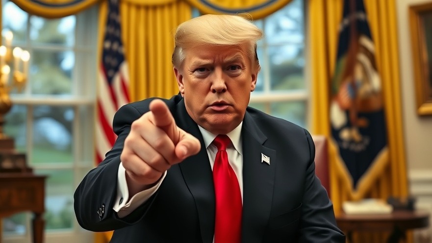 Stern Trump in Oval Office addressing NATO military support amid Iran conflict.