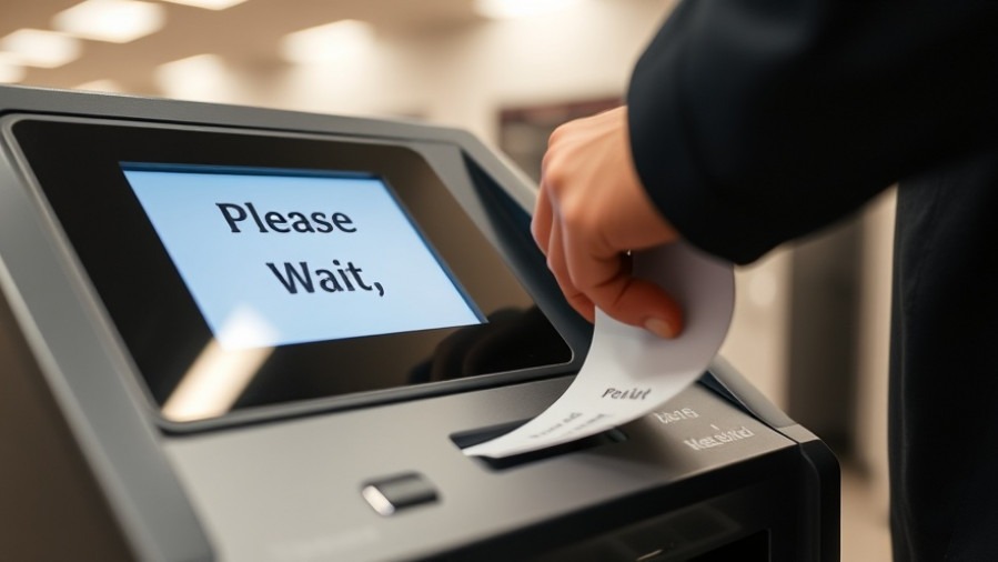 Voter casts ballot at Houston City Council HCC trustee election polling station.