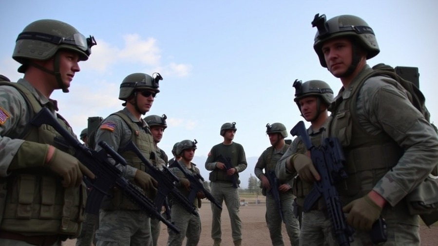 US Army troops in training, spotlighting Congress funding bills for military service members' pay.