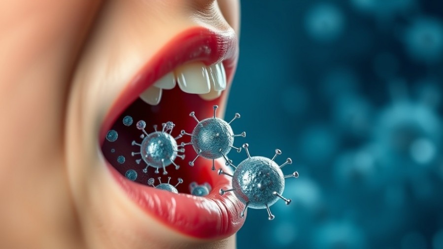 Conceptual image illustrating dental hygiene benefits in health and wellness.