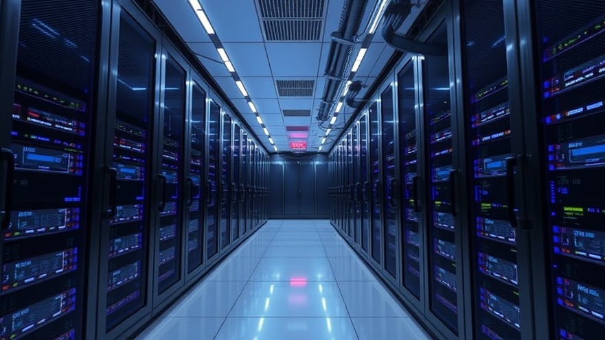 High-tech data center in Hood County, Texas, amid community water concerns.