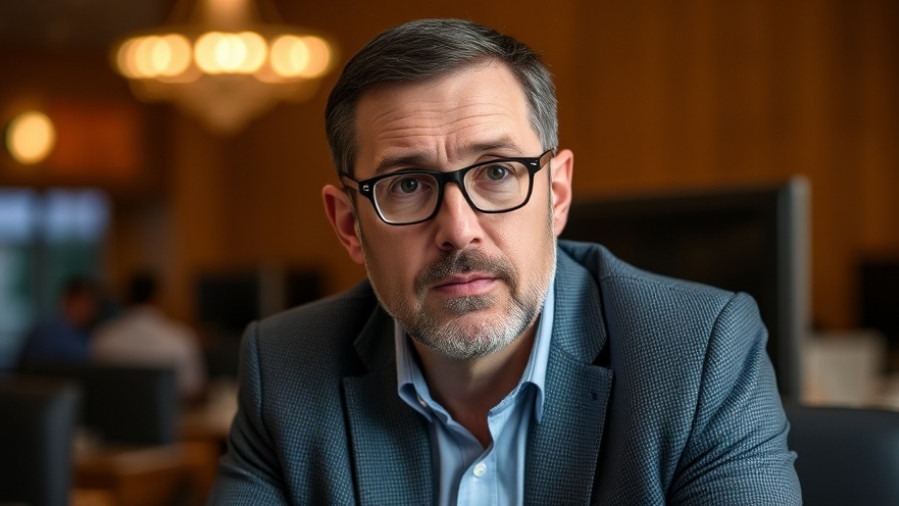 CEO Peter Tessopoulos expressing worry about financial transparency and investor concerns.