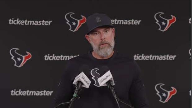 Houston Texans Strategies: Press conference stylish text design