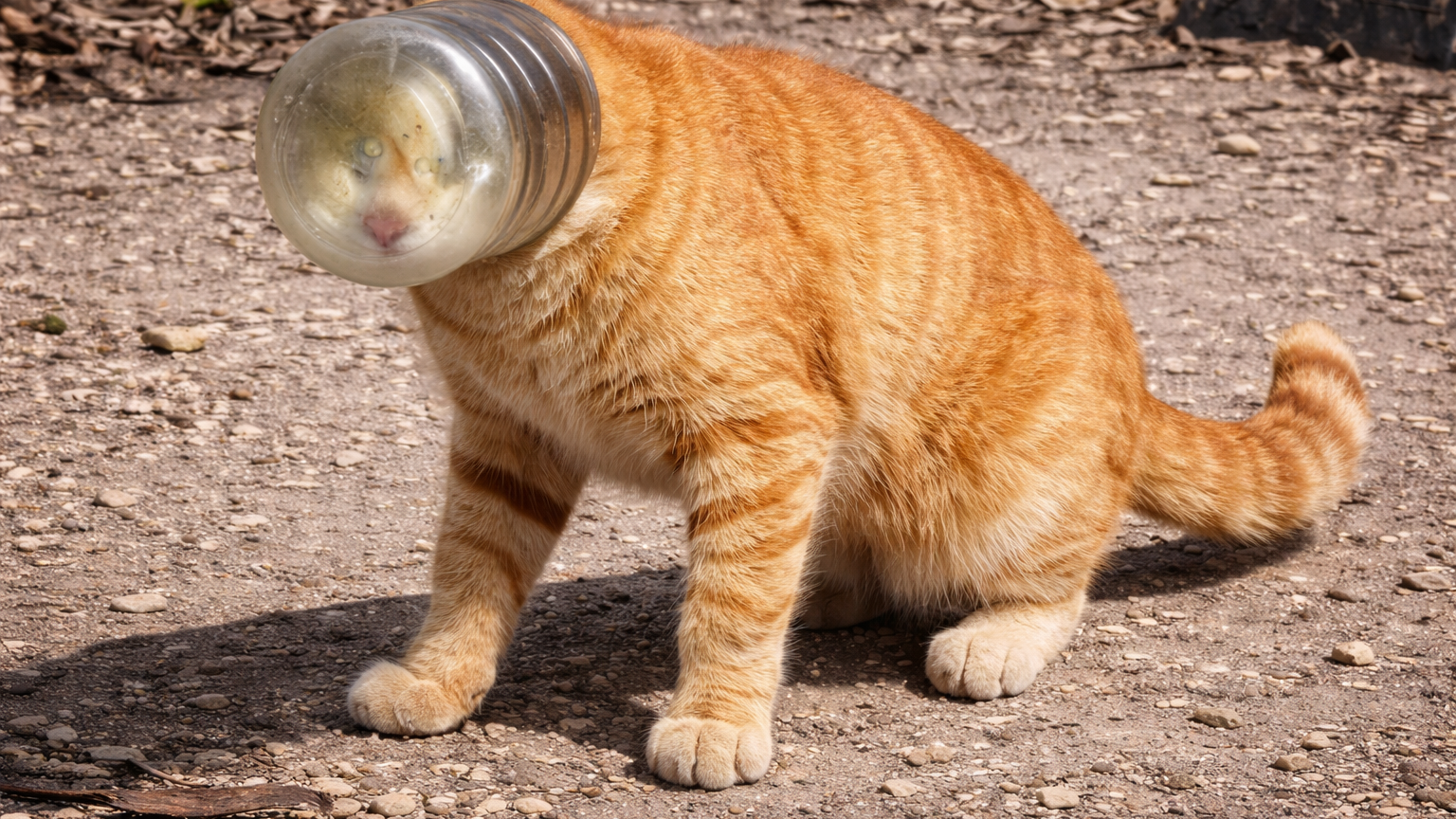 Curious tabby cat exploring outdoors, highlighting local San Antonio animal care services.