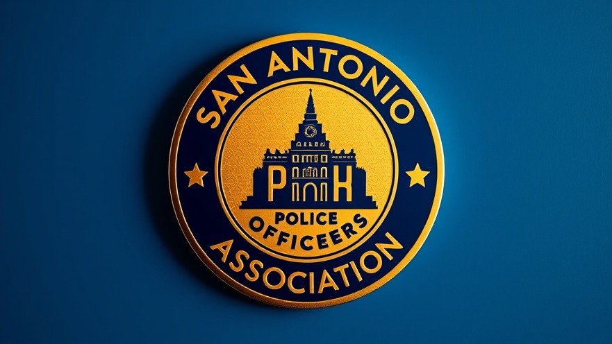 San Antonio Park Police Officers Association emblem showcasing police community relations.