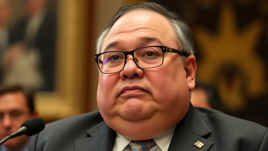 George Santos: Plump New York Representative in glasses, reflecting on Santos faith politics.