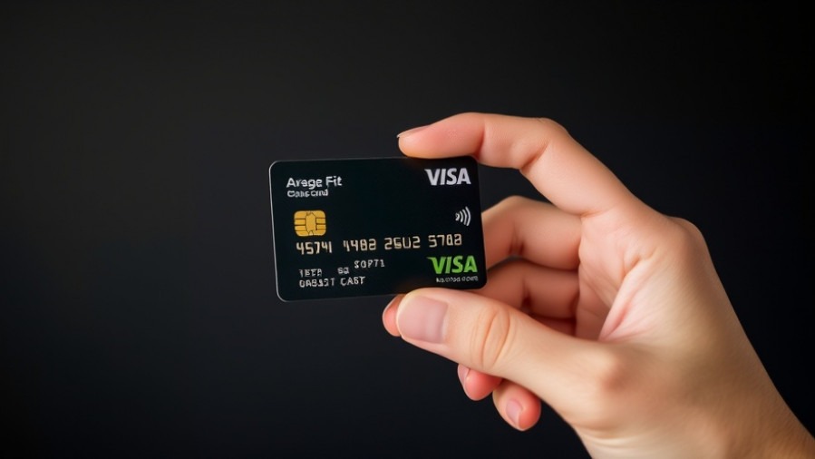 Hand holding a credit card for contactless payment security and digital fraud prevention.