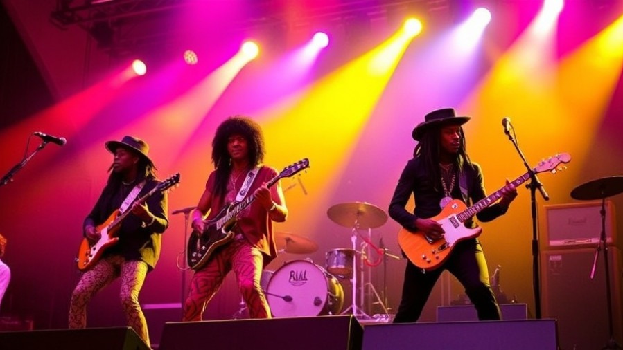 Parliament-Funkadelic performing live at Austin's Moody Amphitheater during music events