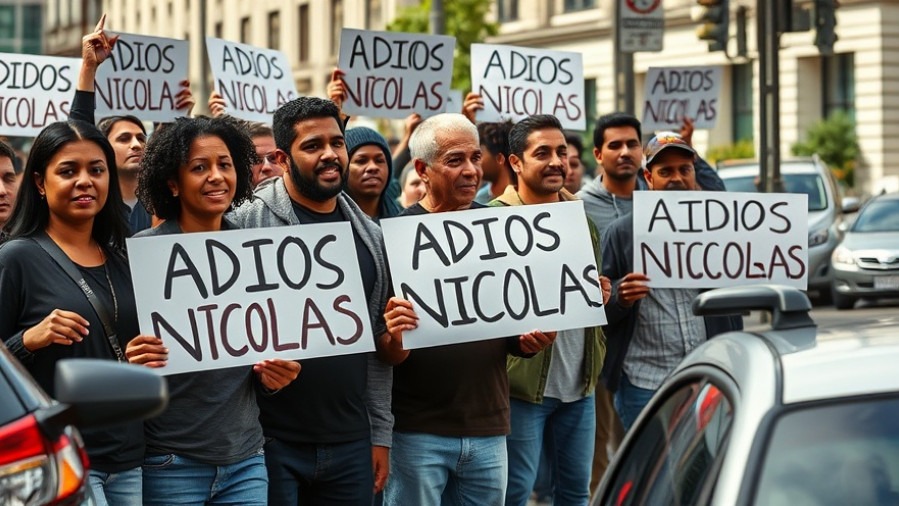 Venezuela protests with passionate activists demanding Maduro's capture, urban scene.